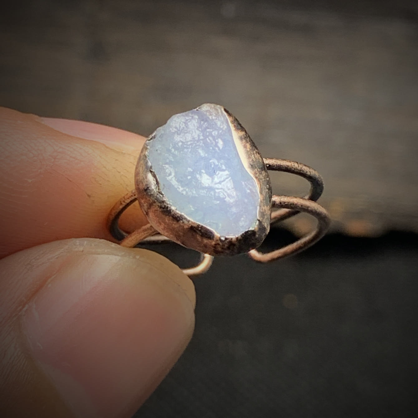 Skanto | Natural Raw Birthstone Ring - Selina