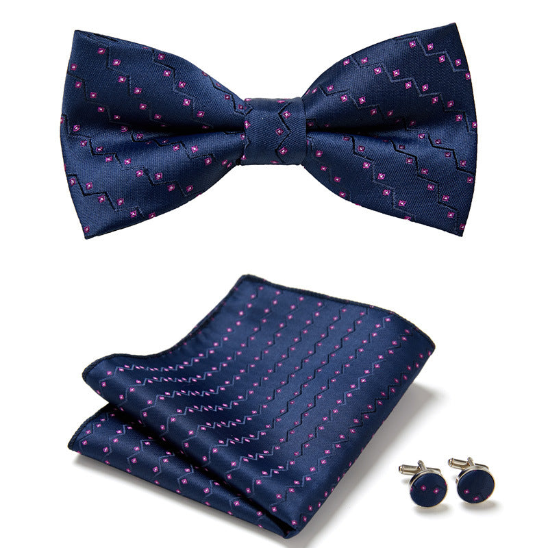 Three-piece Set with Stylish Bows