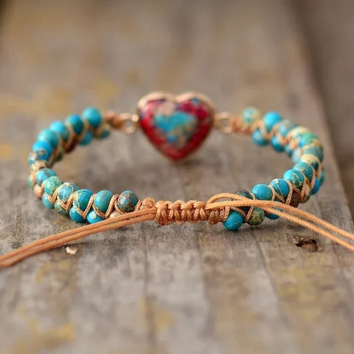 Skanto | Heart Jasper Bracelet