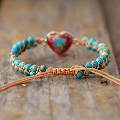Skanto | Heart Jasper Bracelet