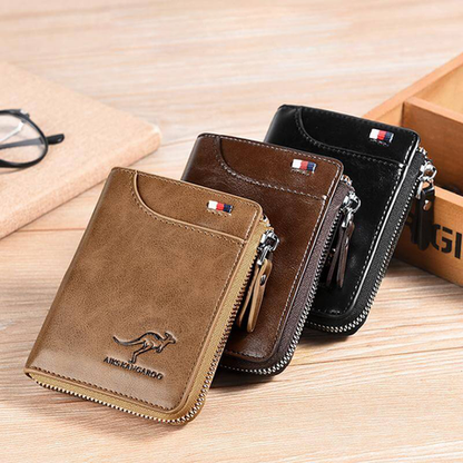 Skanto | RFID Blocking Men's Genuine Leather Wallet