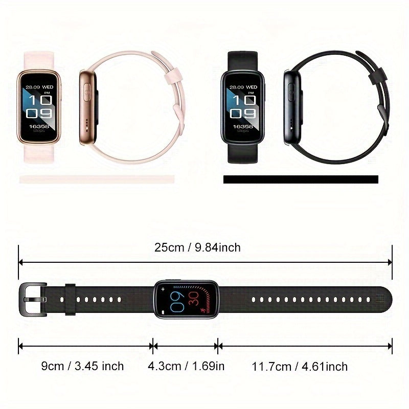 BowLift | Smartwatch Waterproof Silicone Fitness Tracker