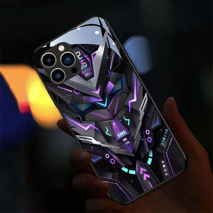 Skanto | Cool Mecha Apple Smart Flash Phone Case
