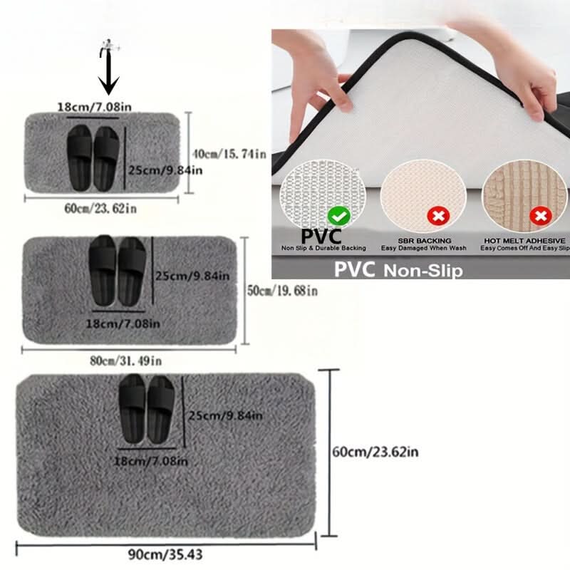 BowLift | Lonneke - Soft, thickened, and highly absorbent bath mat