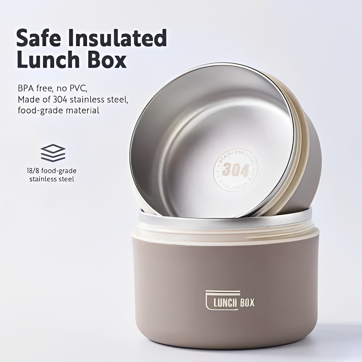 CuisineChic - Insulated Thermal Lunch Box for Fresh and Healthy Meals