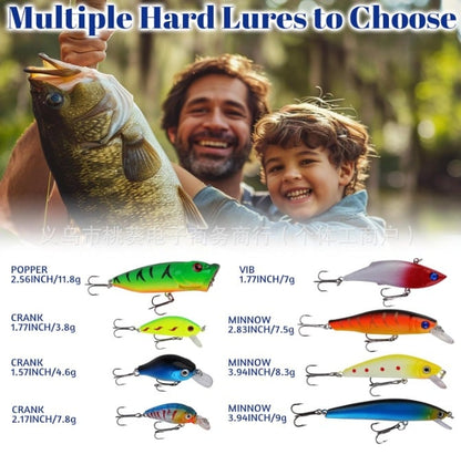 Skanto | 24-Day Christmas Countdown Fishing Tackle Set