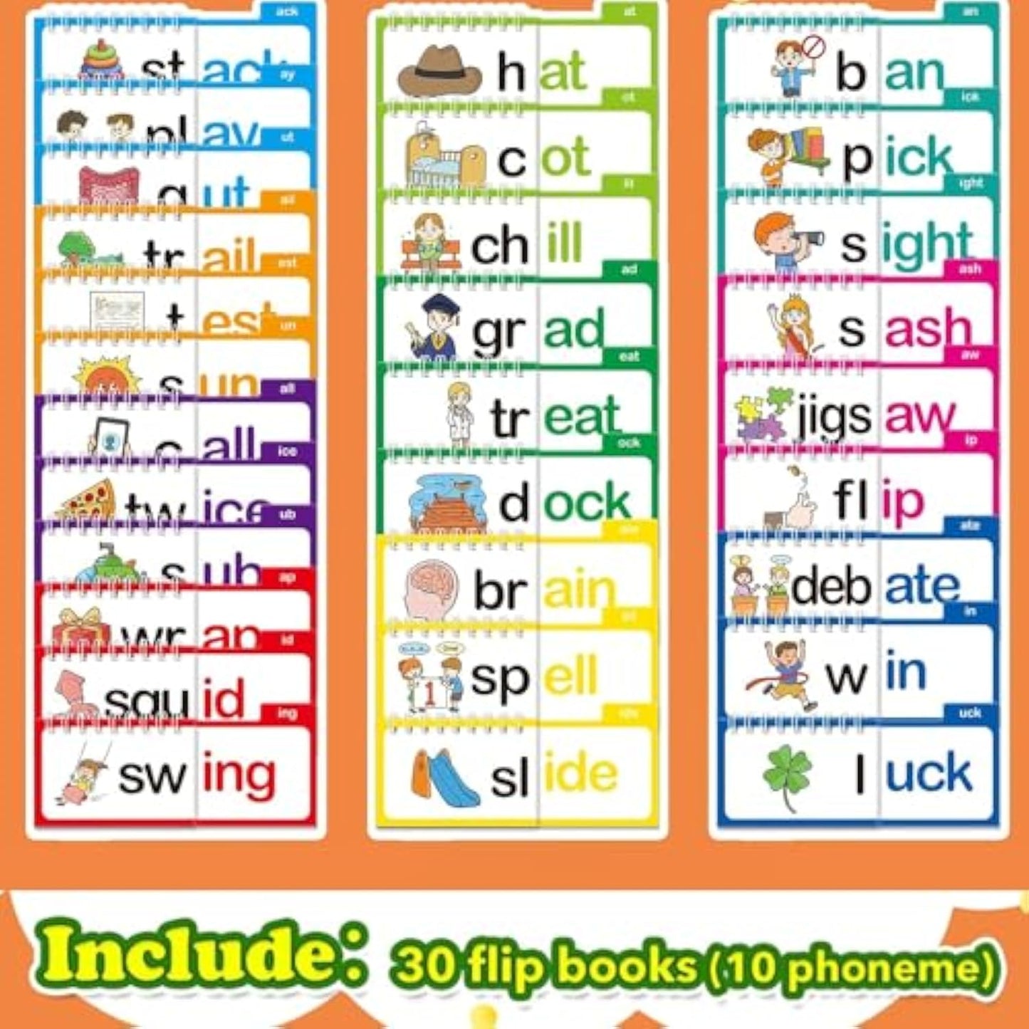 Skanto | 30 Read and Rhyme Flip Books