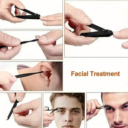 BowLift | Nail Clipper Set | Stainless Steel Grooming Kit for Travel