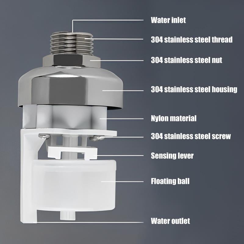 BowLift | 304 Stainless Steel Fully Automatic Mini Floating Ball Valve