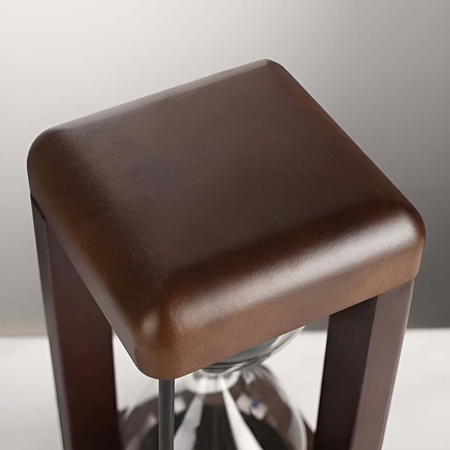 30-Minute Hourglass Timer - Solid Wood Frame & Decorative | Ideal for Office and Home | Skanto