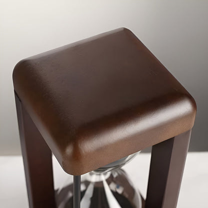30-Minute Hourglass Timer - Solid Wood Frame & Decorative | Ideal for Office and Home | Skanto