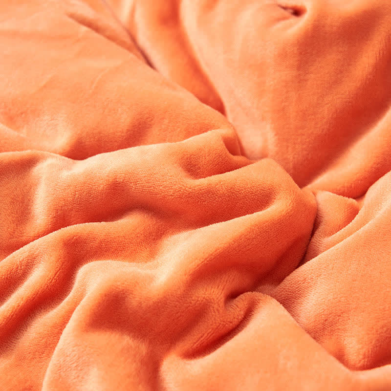 Skanto | Solid Double-Sided Velvet Cube Blanket