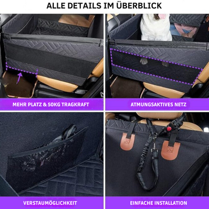 BowLift | PUPPPROTECTOR PLUS – Waterproof Dog Mattress with Memory Foam for Safe & Comfortable Car Protection