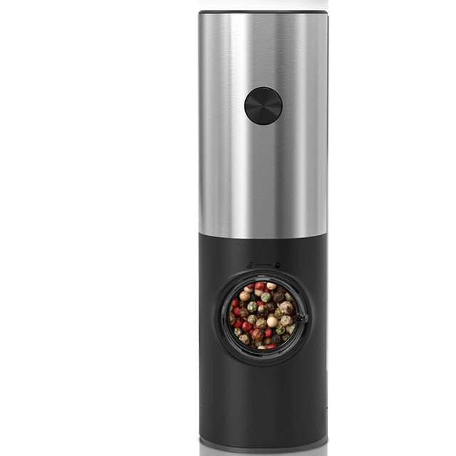Electric automatic pepper and salt grinder with LED light | Karnz