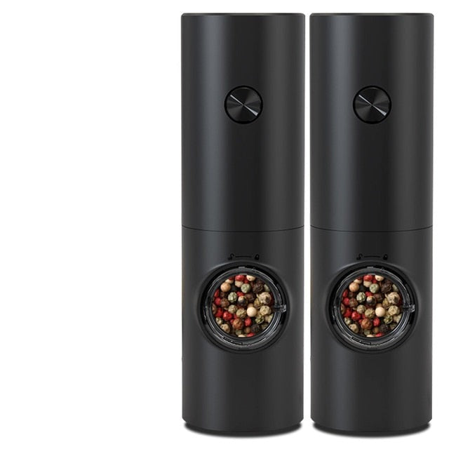 Electric automatic pepper and salt grinder with LED light | Karnz