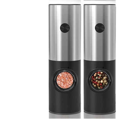 Electric automatic pepper and salt grinder with LED light | Karnz
