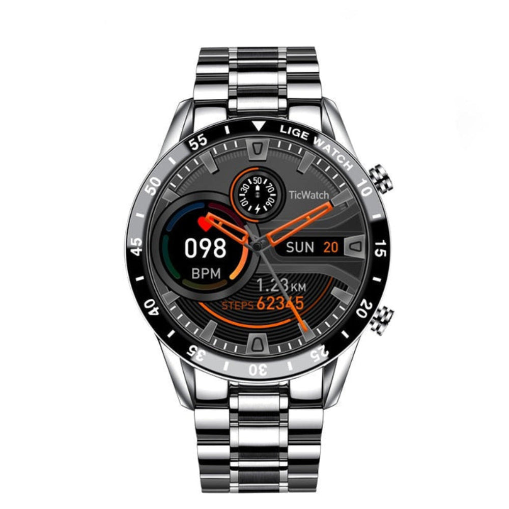 Skanto | Stainless Steel Smartwatch Modern Health Tracker