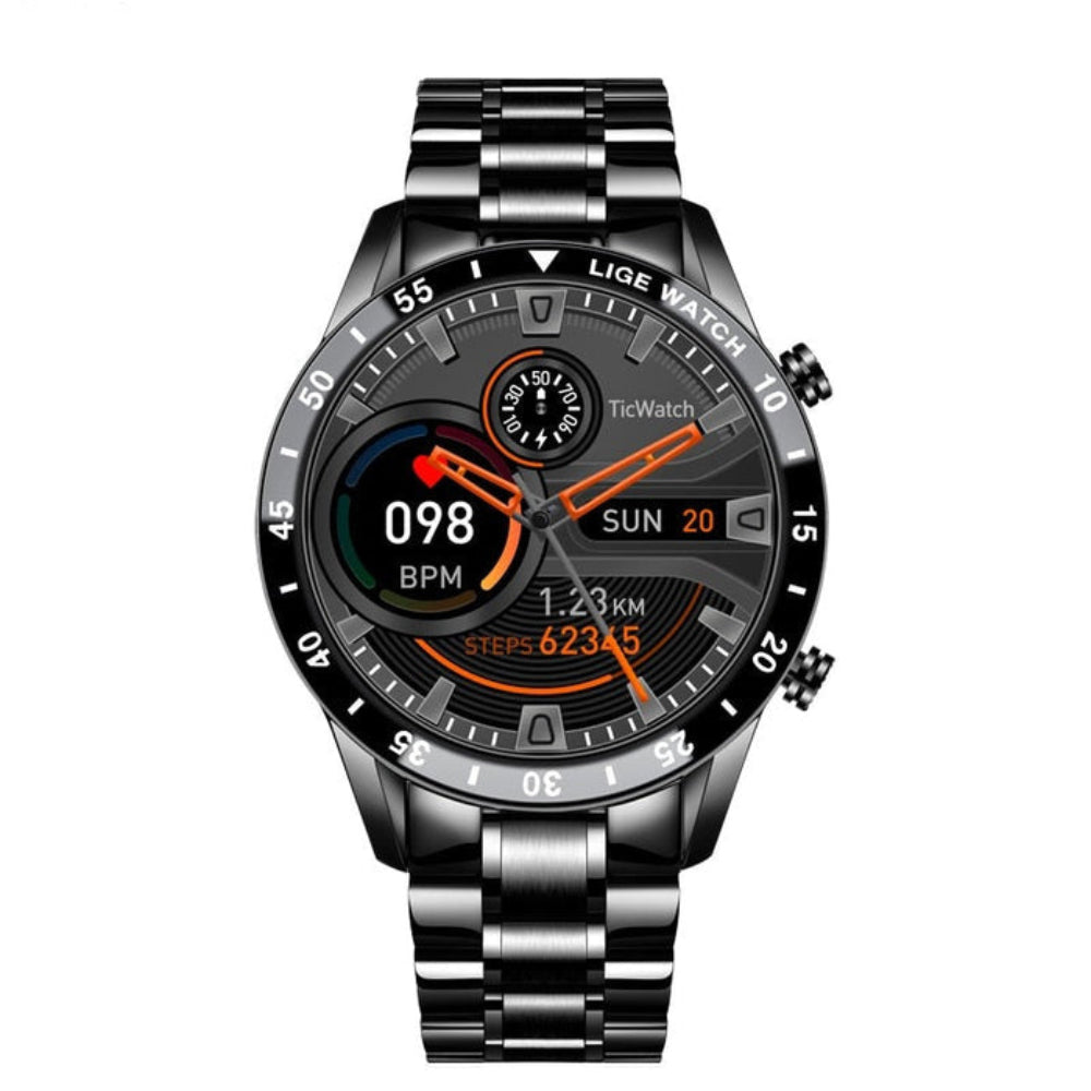Skanto | Stainless Steel Smartwatch Modern Health Tracker