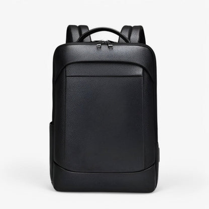 Kalsten | EXECUTREK – Elegant Leather Laptop Backpack with USB Port
