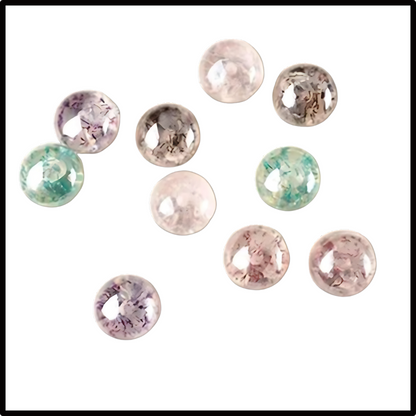 Elegant brooch buttons without sewing