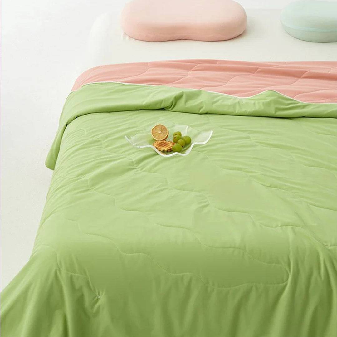 Ice Cream Summer Cooling Comfort Blanket Pro Q-max 0.4 For Hot Sleepers | Karnz