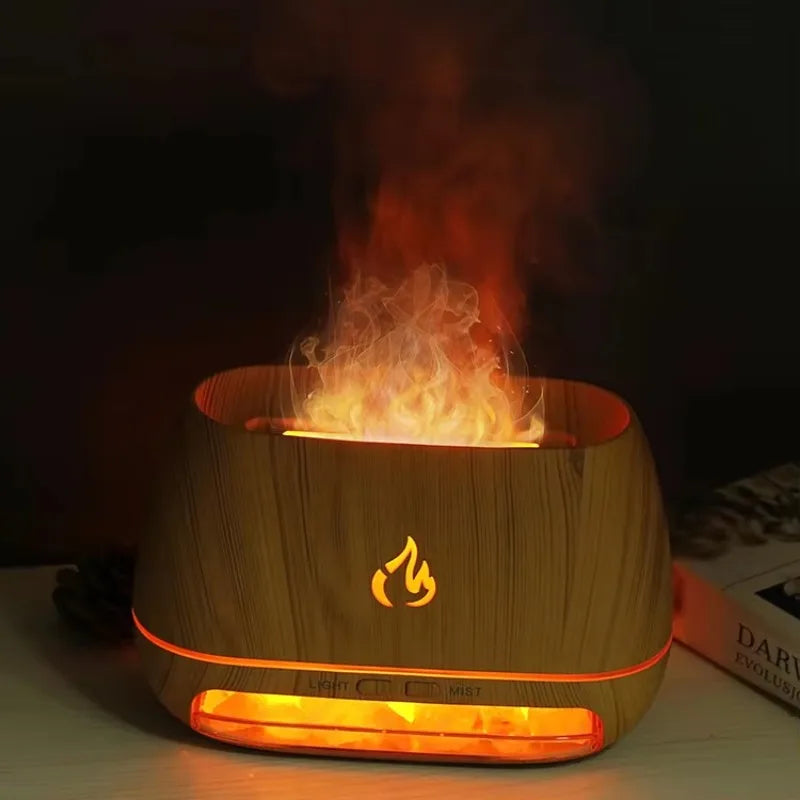Skanto | SaltLight Aroma Diffuser – Himalayan Salt Lamp with Fragrance Diffusion and Colored Light