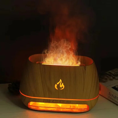 Skanto | SaltLight Aroma Diffuser – Himalayan Salt Lamp with Fragrance Diffusion and Colored Light