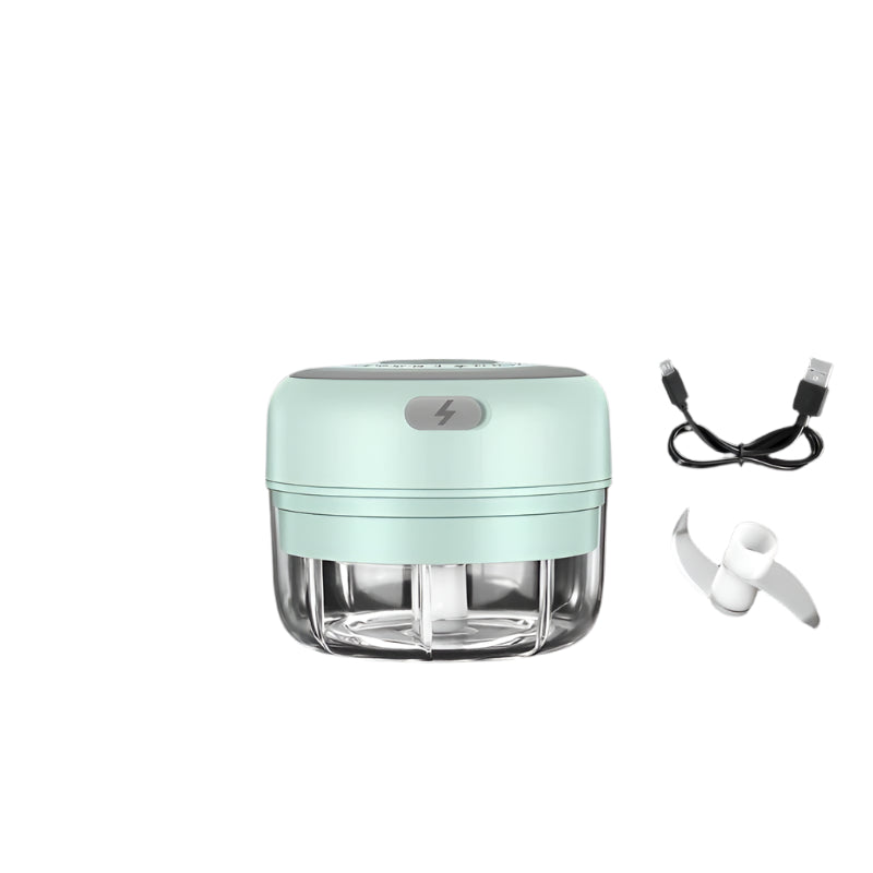 MiniChop Electric Chopper – 150ml – USB rechargeable – Compact & Powerful | Brehn