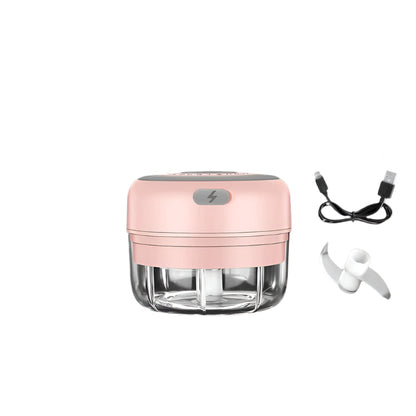 MiniChop Electric Chopper – 150ml – USB rechargeable – Compact & Powerful | Brehn