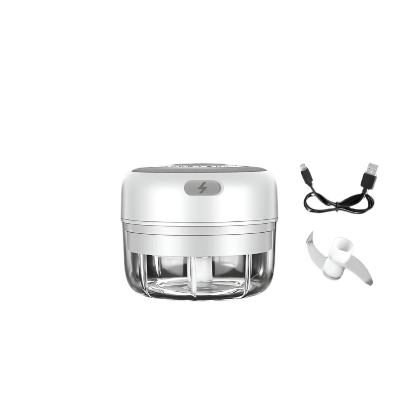 MiniChop Electric Chopper – 150ml – USB rechargeable – Compact & Powerful | Brehn