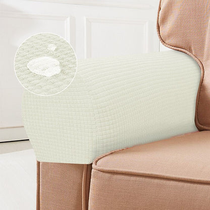 BowLift | Stretch Armrest Covers – Spandex Covers for Chairs & Armchairs, Set of 2, Bordeaux