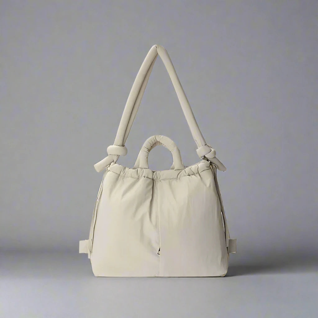 Skanto | Riva Puffer Handbag – Stylish Tote Bag with Shoulder Strap