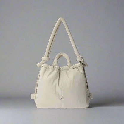 Skanto | Riva Puffer Handbag – Stylish Tote Bag with Shoulder Strap
