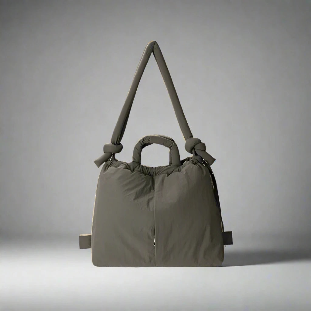 Skanto | Riva Puffer Handbag – Stylish Tote Bag with Shoulder Strap
