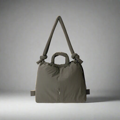 Skanto | Riva Puffer Handbag – Stylish Tote Bag with Shoulder Strap