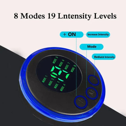 Kalsten | EMS Abs Trainer – 19-Level Abdominal Muscle Stimulator for Core Strengthening