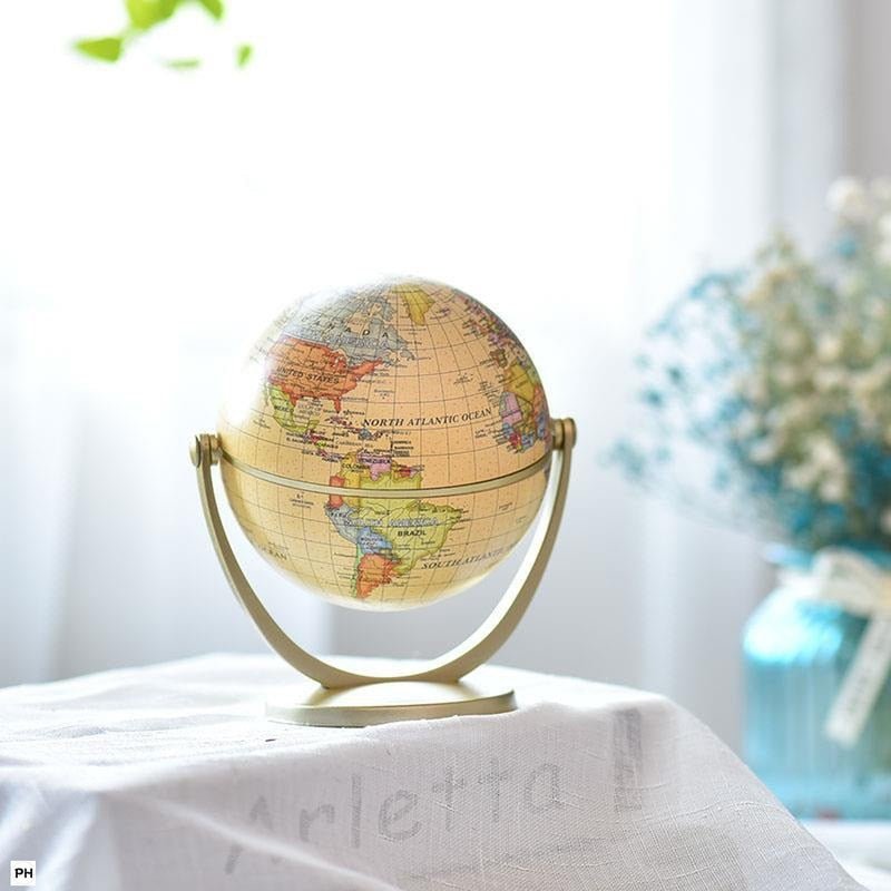 Small Teaching World Map - Modern Plastic Design | Karnz