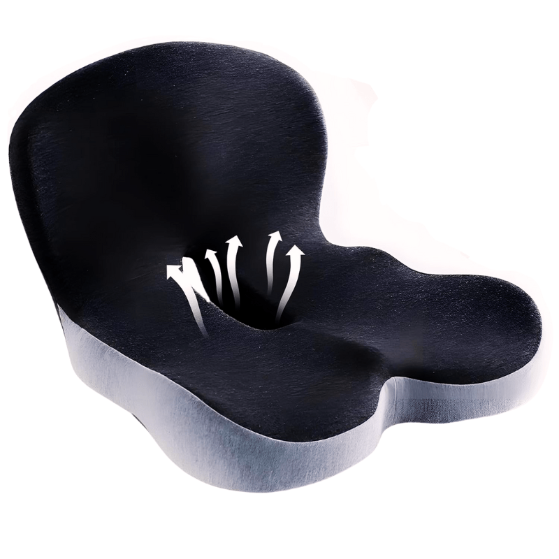 BowLift | BODYFORM PAD – Ergonomic Memory Foam Seat Cushion for Everyday Comfort