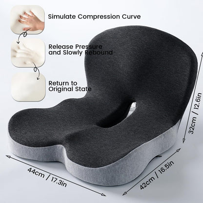Skanto | BODYFORM PAD – Ergonomic Memory Foam Seat Cushion for Everyday Comfort