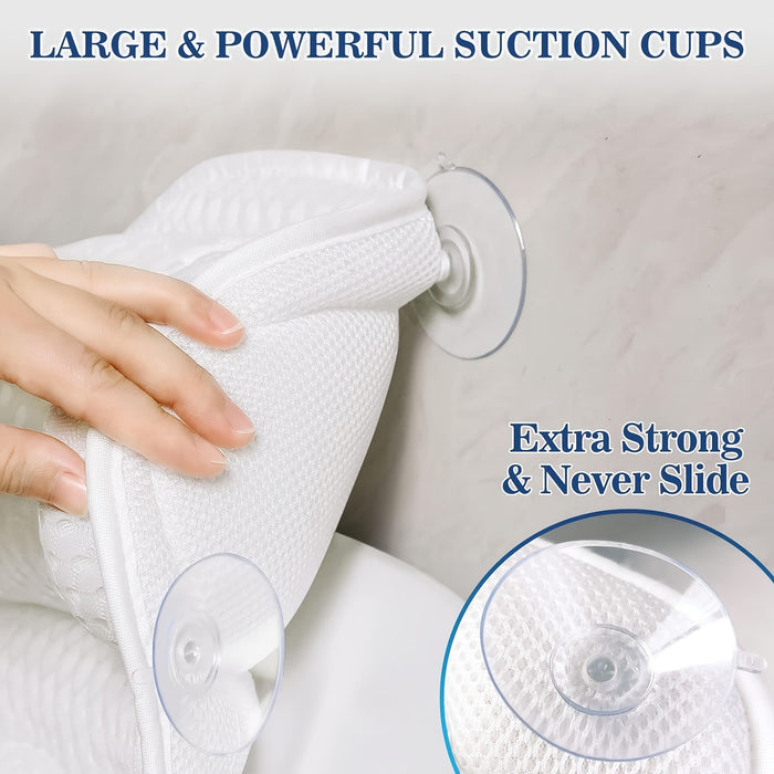 Karnz | Ergonomic Mesh Spa Bath Pillow