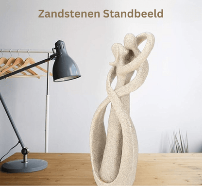 Skanto | Eternal Embrace – Abstract Sculpture for Timeless Love