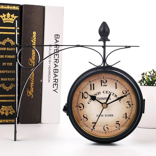 Skanto Double-Sided Wall Clock