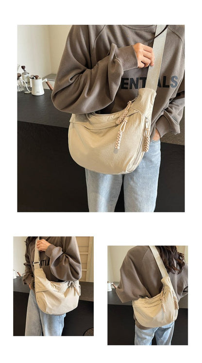 Skanto | EVERCARRY – Nylon Shoulder Bag with Smart Compartments for Everyday Use