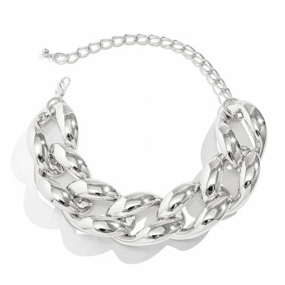 BowLift | Exaggerated Chunky Cuban Link Choker Necklace