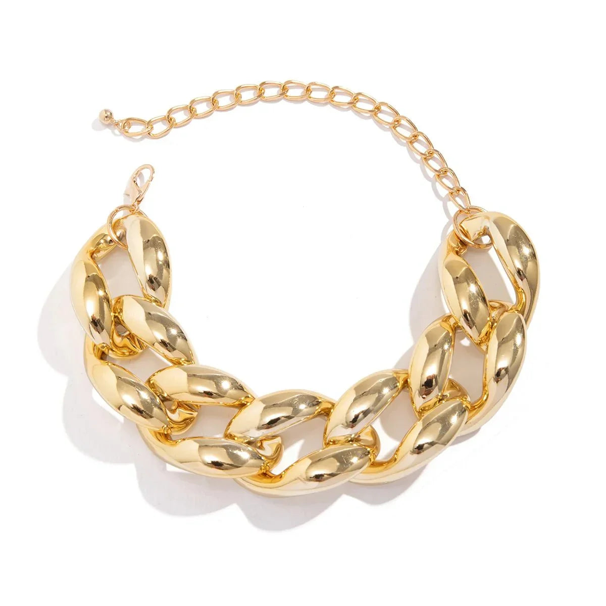 BowLift | Exaggerated Chunky Cuban Link Choker Necklace