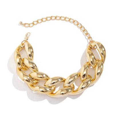 BowLift | Exaggerated Chunky Cuban Link Choker Necklace