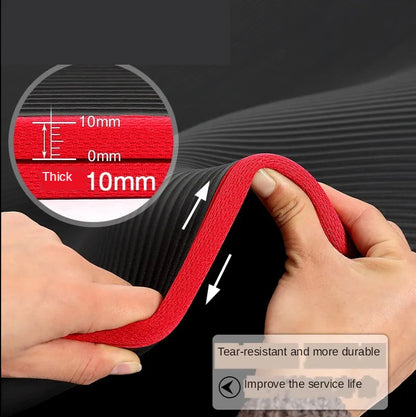 Skanto | FlexiMat Yoga Mat | Extra Thick 10 mm Anti-Slip | 183x61 cm