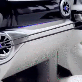 BowLift | Car Retractable 4 in 1 Fast Charger With Roof Lighting