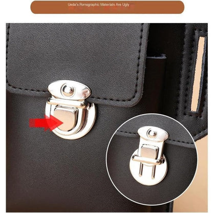 Brehn | PU Leather Belt Bag for Phone & Essentials