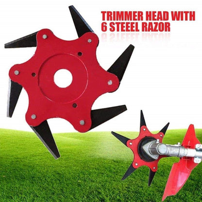 Skanto | Universal 6-Steel Blade Trimmer Head